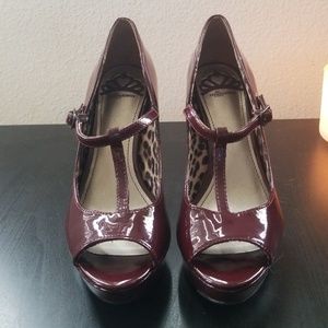 Burgundy Heels